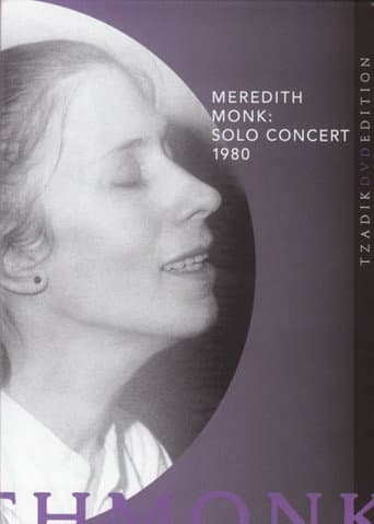Meredith Monk: Solo Concert 1980 afişi