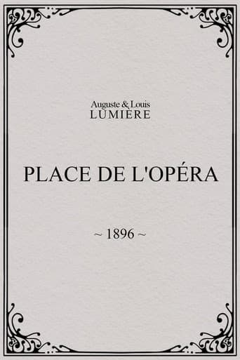 Place de l'Opéra afişi