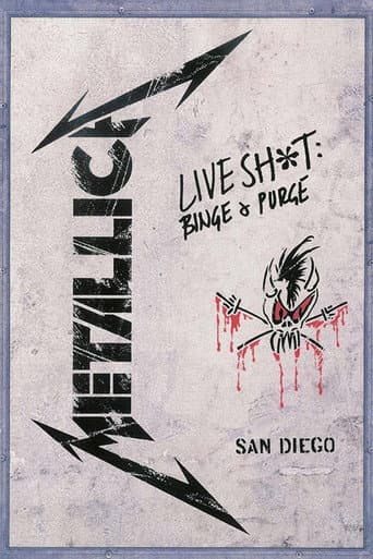 Metallica: Live Shit - Binge & Purge, San Diego 1992 afişi