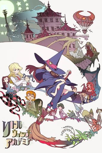 Little Witch Academia afişi