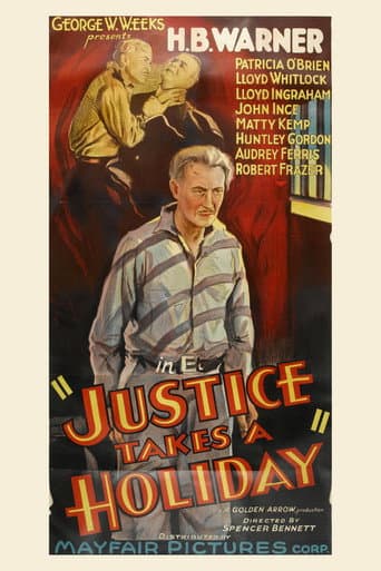 Justice Takes a Holiday afişi