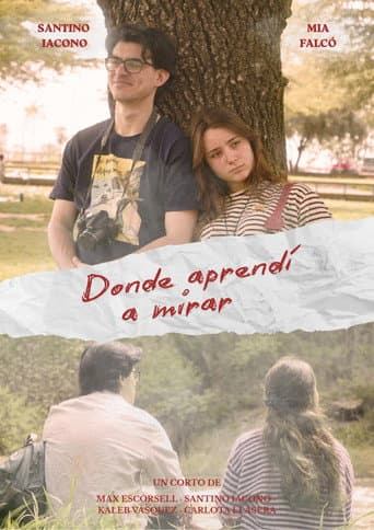 Donde aprendí a mirar afişi