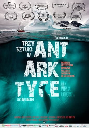 Trzy sztuki w Antarktyce afişi