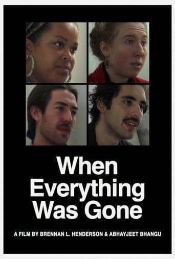 When Everything Was Gone afişi