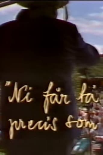 Ni får ta' mig precis som jag är afişi