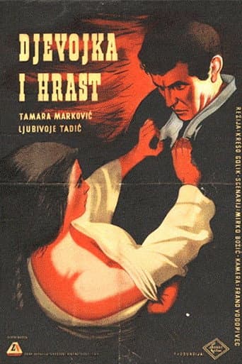 Djevojka i hrast afişi