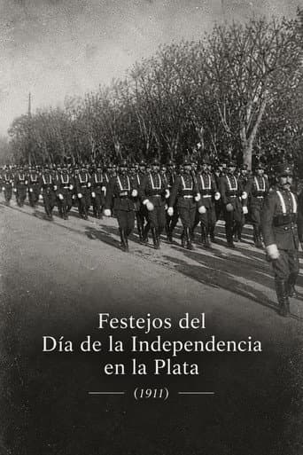 Festejos del Día de la Independencia en la Plata afişi