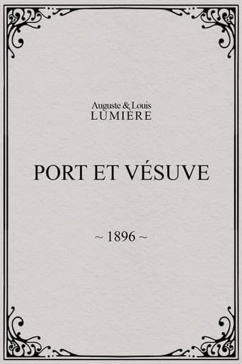 Port et Vésuve afişi