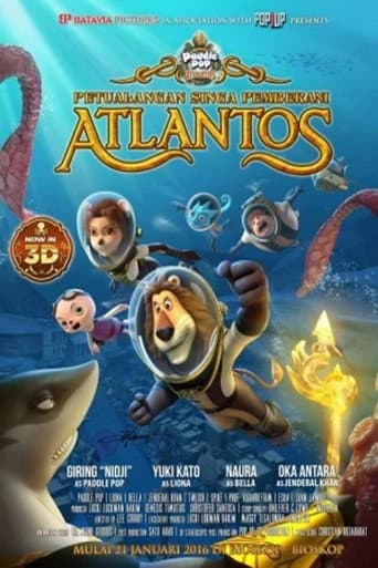 Petualangan Singa Pemberani Atlantos afişi
