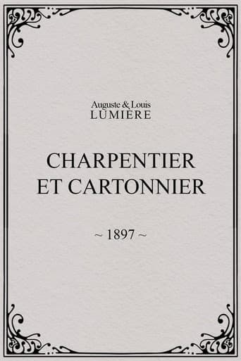 Charpentier et cartonnier afişi