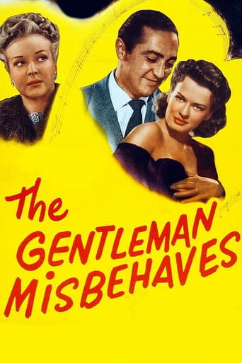 The Gentleman Misbehaves afişi