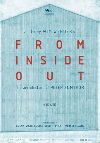 From Inside Out - Die Architektur von Peter Zumthor afişi