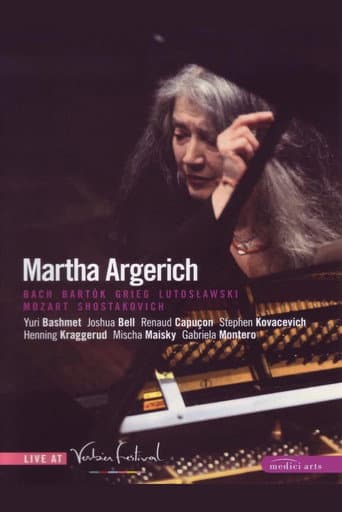 Martha Argerich – Verbier 2007-2008 afişi