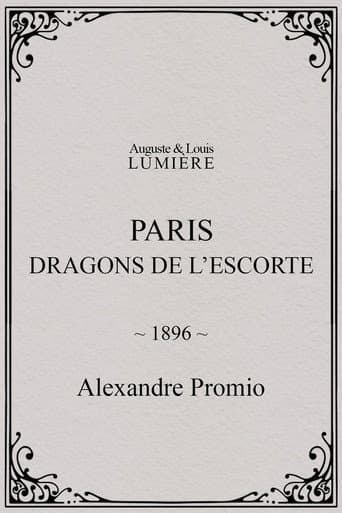 Paris : dragons de l’escorte afişi