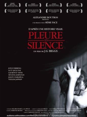 Pleure en silence afişi