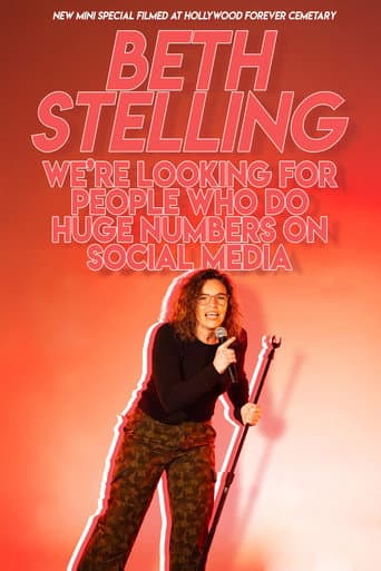 We're Looking For People Who Do Huge Numbers On Social Media afişi