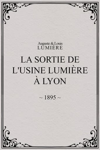 La Sortie de l'usine Lumière à Lyon afişi