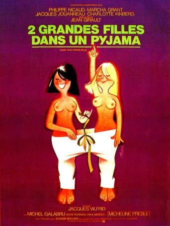Deux Grandes Filles dans un pyjama afişi