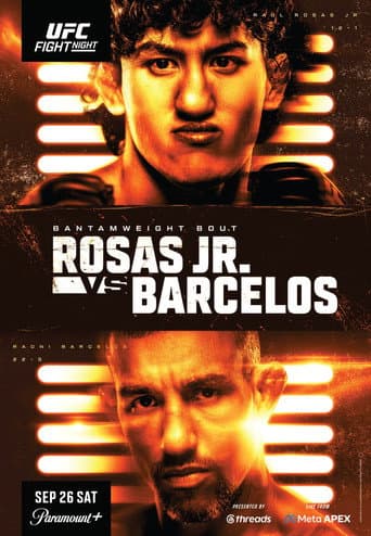 UFC Fight Night 289: Rosas Jr. vs. Barcelos afişi