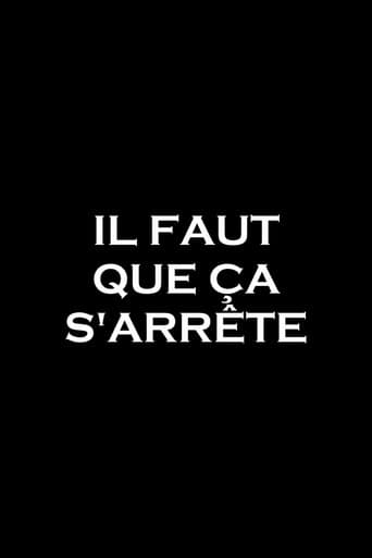 Il faut que ça s'arrête afişi