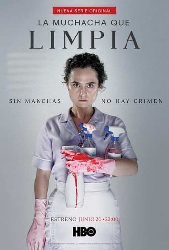 La muchacha que limpia afişi