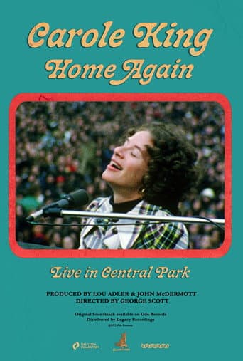 Carole King: Home Again - Live in Central Park afişi