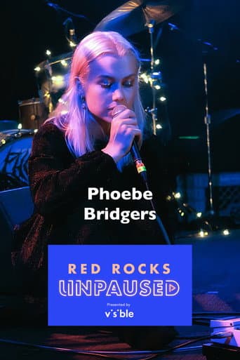 Phoebe Bridgers Live at Red Rocks Unpaused afişi