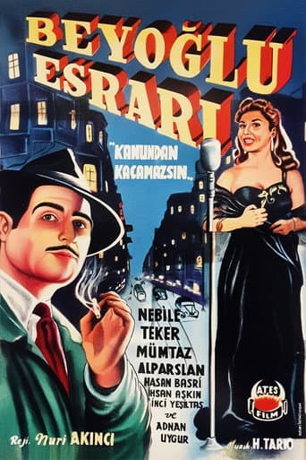 Beyoğlu Esrarı afişi