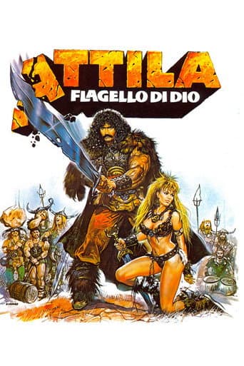 Attila flagello di Dio afişi