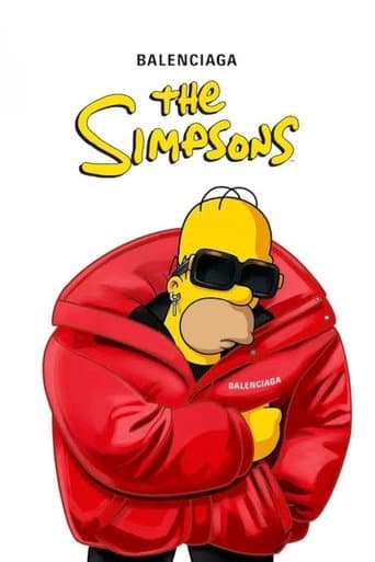 The Simpsons | Balenciaga afişi