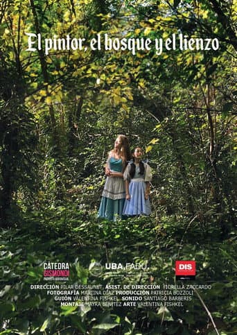 El pintor, el bosque y el lienzo afişi
