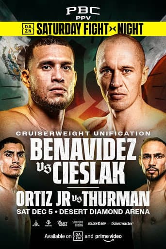 David Benavidez vs. Michal Cieslak afişi