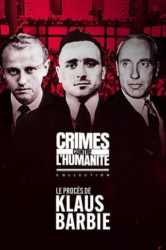 Le Procès de Klaus Barbie afişi