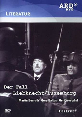 Der Fall Liebknecht-Luxemburg afişi