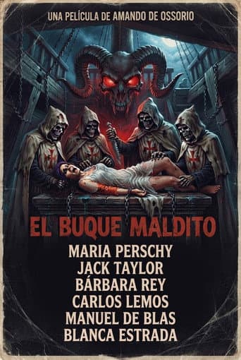 El buque maldito afişi