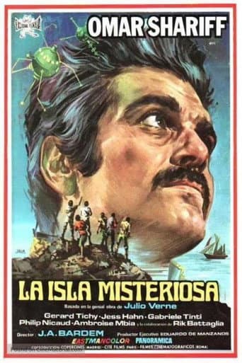 La isla misteriosa afişi