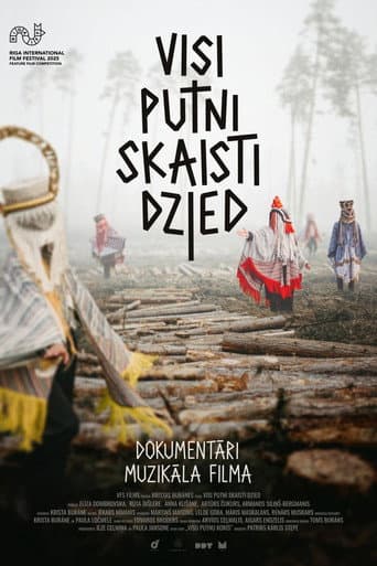 Visi putni skaisti dzied afişi