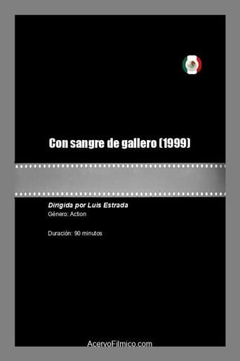 Con sangre de gallero afişi