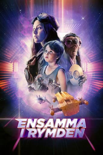 Ensamma i rymden afişi
