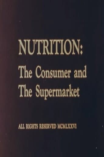 Nutrition: The Consumer and The Supermarket afişi