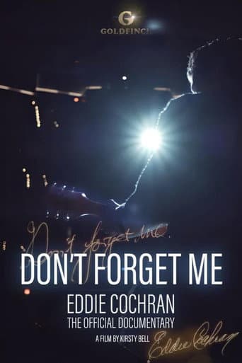 Eddie Cochran: Don't Forget Me afişi