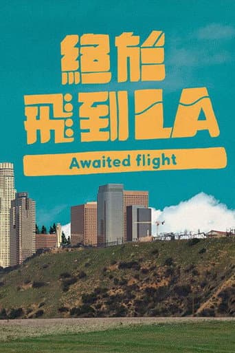 終於飛到LA afişi