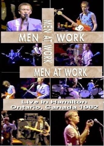 MEN AT WORK Live In Hamilton afişi