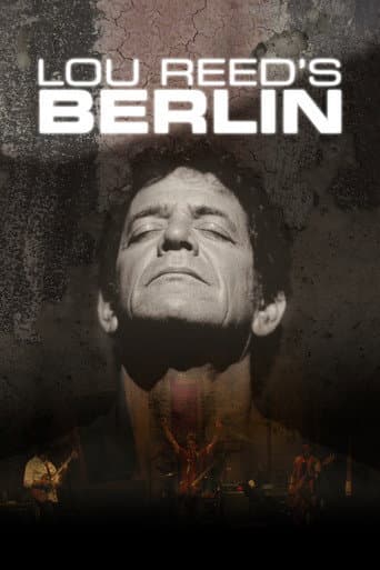 Lou Reed's Berlin afişi