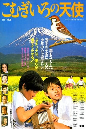Komugīro no tenshi suzume to shōnen afişi