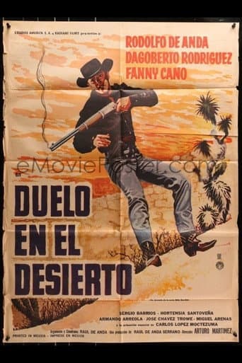 Duelo en el desierto afişi