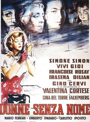 Donne senza nome afişi