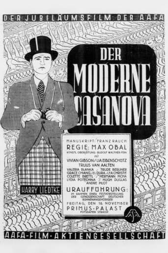 Der moderne Casanova afişi
