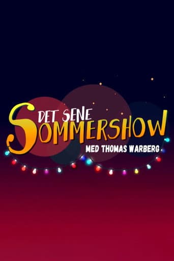 Det sene sommershow afişi
