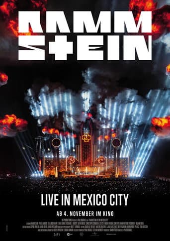 Rammstein – Live in Mexico City afişi
